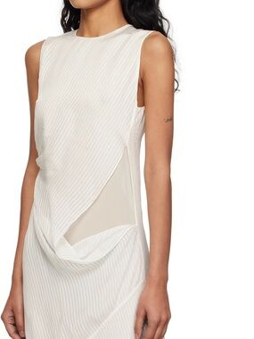 ANN DEMEULEMEESTER silk dress